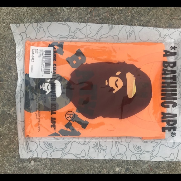 Bape 1st Camo College Tee - Picture 2 of 8